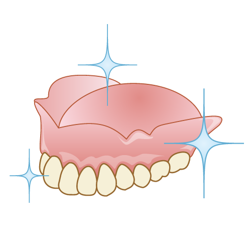 正しい入れ歯のお手入れできてますか？