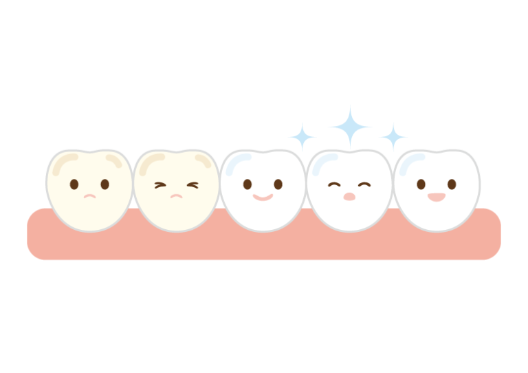 着色を防ぐには